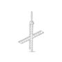 Pendente Poème Oro Bianco Cubic Zirconia