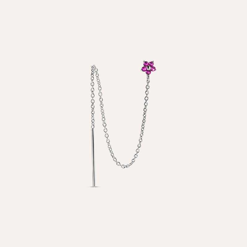 Mono Orecchino Pendente Silver Moments Argento Rodiato Cubic Zirconia - Mono Orecchino Donna | Stroili