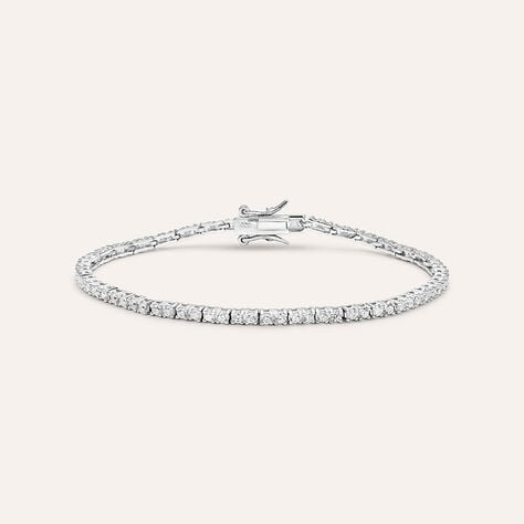 Bracciale Tennis Silver Elegance Argento Rodiato Cubic Zirconia - Bracciali Tennis Donna | Stroili