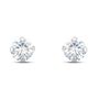 Orecchini Lobo Punto Luce Bon Ton Oro Bianco Cubic Zirconia