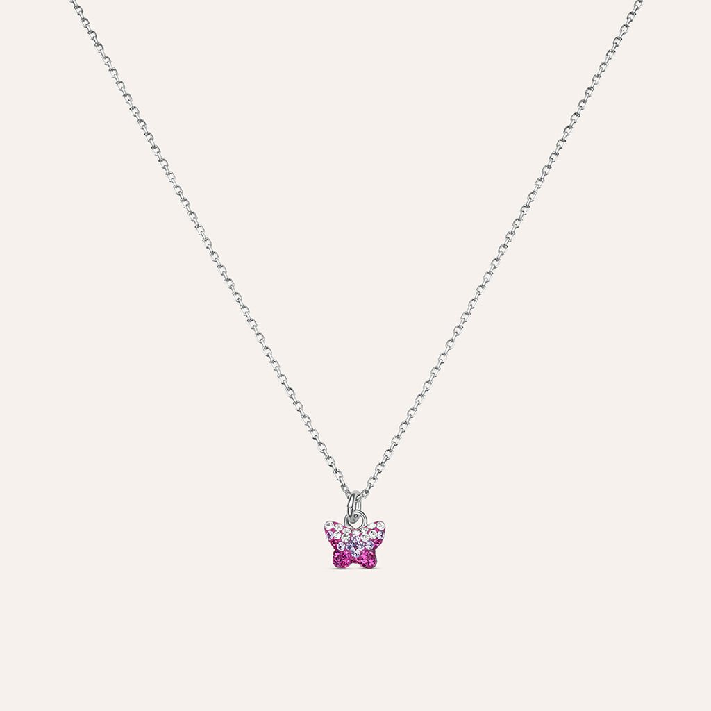 Collana Silver Baby Argento Rodiato Cristallo - Gioielli Bambino | Stroili