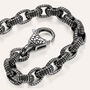 Bracciale Catena Man Code Acciaio Bicolore