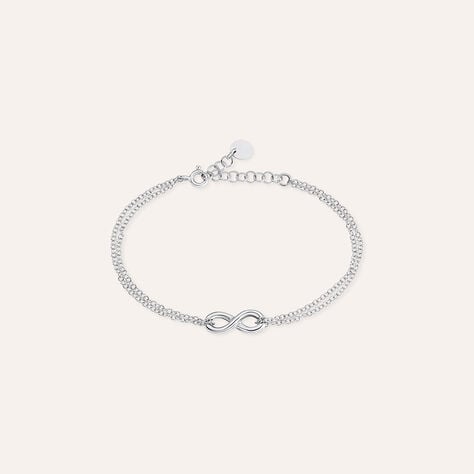 Bracciale Silver Collection Argento Rodiato - Bracciali Love Donna | Stroili