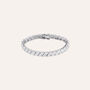 Bracciale Tennis Silver Elegance Argento Rodiato Cubic Zirconia
