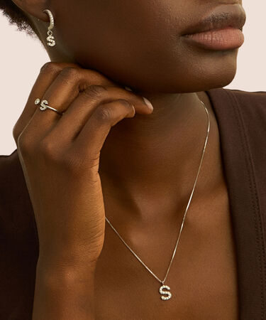 Mono Orecchino A Cerchio Silver Moments Argento Rodiato Cubic Zirconia