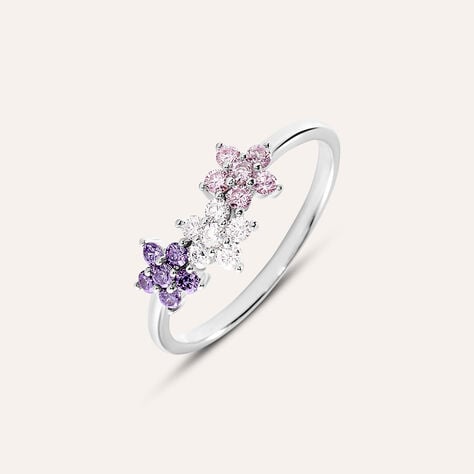 Anello Fantasia Silver Shine Argento Rodiato Cubic Zirconia - Anelli con Pietre Donna | Stroili