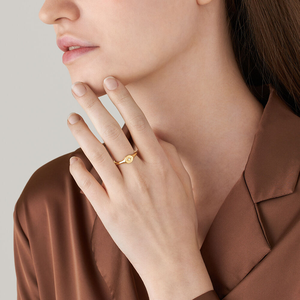 Anello Cuore Argento 925 Con Zirconi - Regolabile, Per Donna, Regalo Di Promessa O Fidanzamento - Foto 6