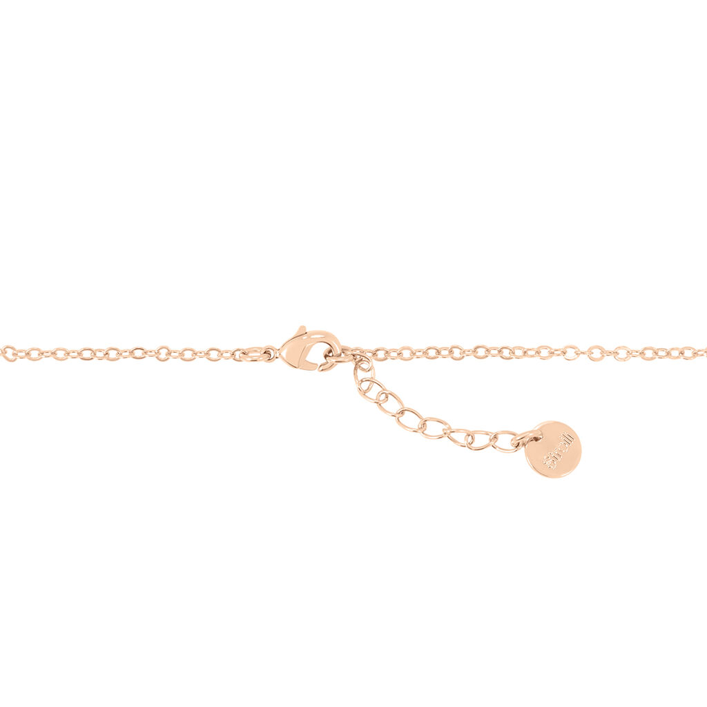 Collana Punto Luce Violet Ottone Rosa Cristallo - Collane Punto Luce Donna | Stroili