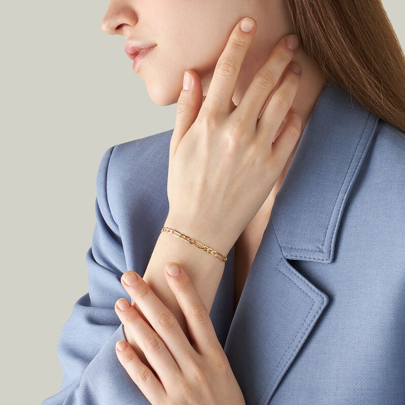 Bracciale Catena Colette Oro Giallo - Bracciali Unisex | Stroili