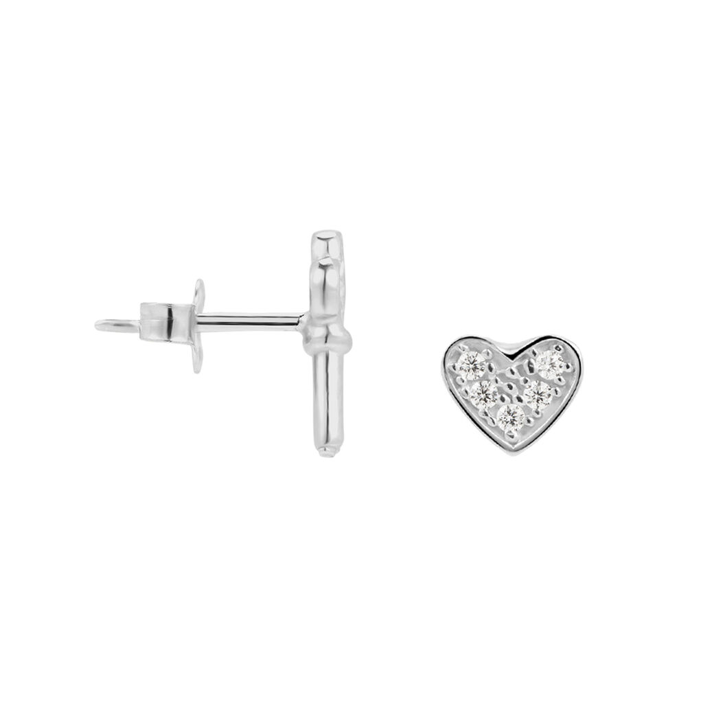 Orecchini Spaiati Silver Moments Argento Rodiato Cubic Zirconia - Gioielli Donna | Stroili