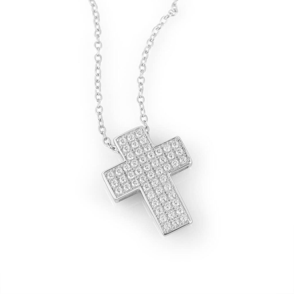 Collana Silver Shine Argento Rodiato Cubic Zirconia - Collane Donna | Stroili
