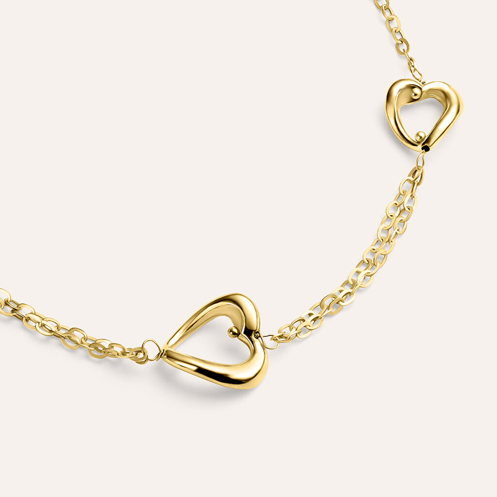 Bracciale Gold Essence Oro Giallo - Bracciali Love Donna | Stroili