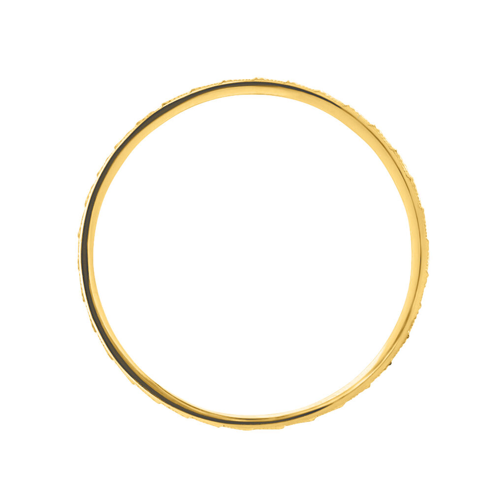 Fede Classica Diamantata 1.8 mm Oro Giallo