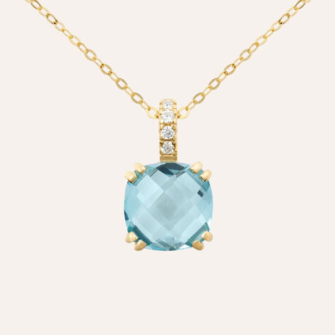 Collana Punto Luce Amélie Oro Giallo Topazio Cubic Zirconia - Collane Punto Luce Donna | Stroili