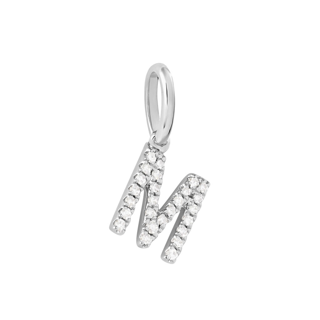 Pendente Sophia Oro Bianco Diamante - Ciondoli Donna | Stroili