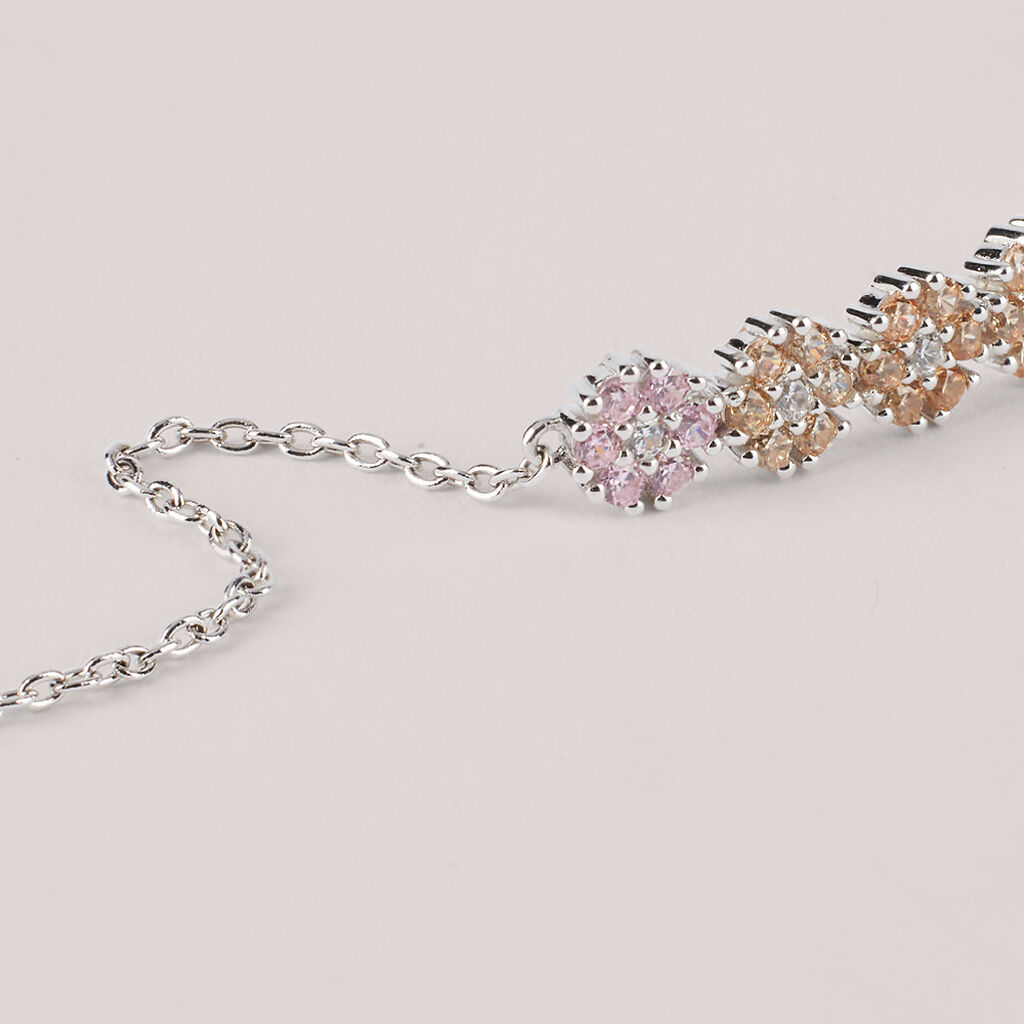 Bracciale Silver Baby Argento Rodiato Cubic Zirconia