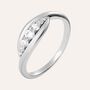 Anello Riviere Silver Shine Argento Rodiato Cubic Zirconia