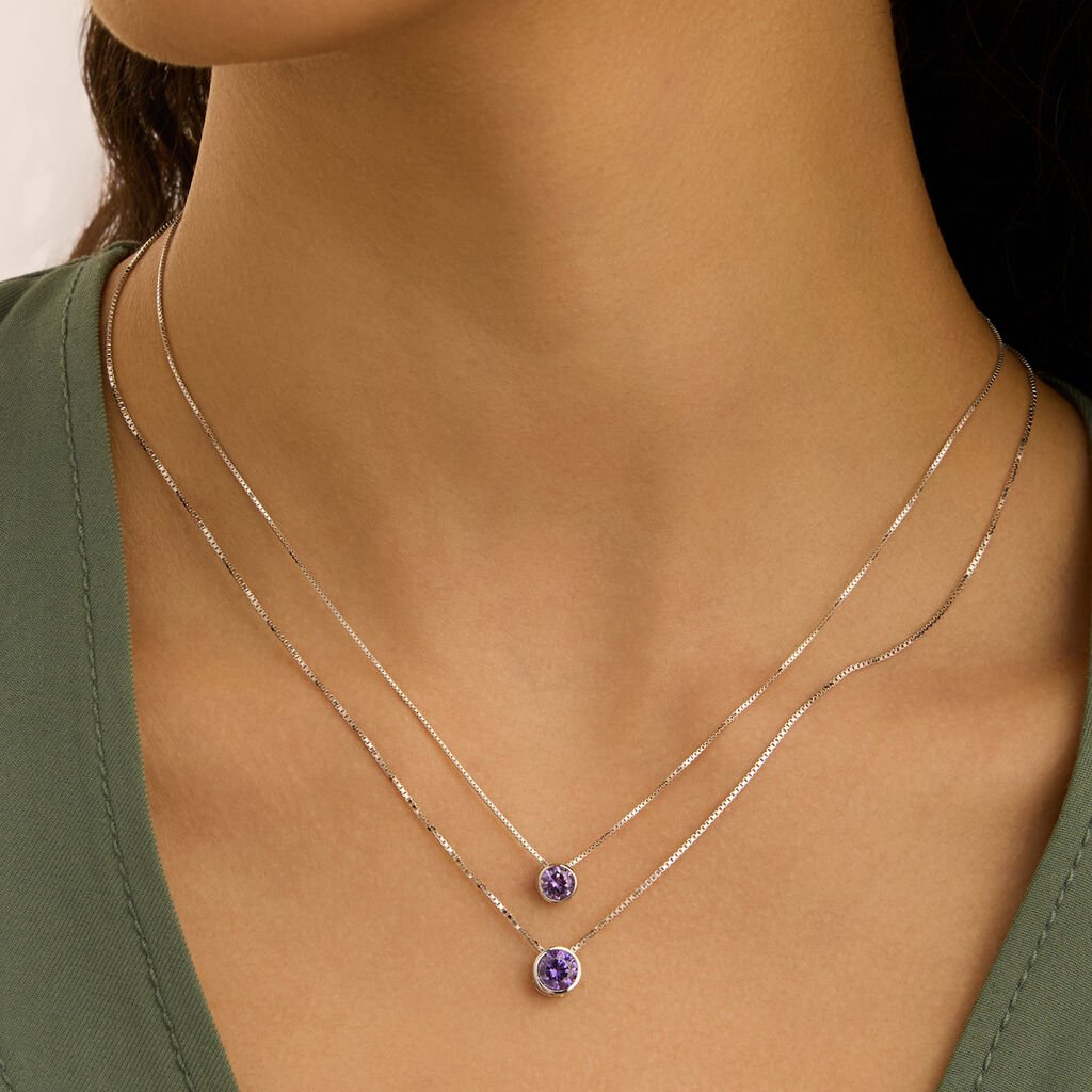 Collana Punto Luce Silver Rainbow Argento Rodiato Cubic Zirconia - Gioielli Donna | Stroili