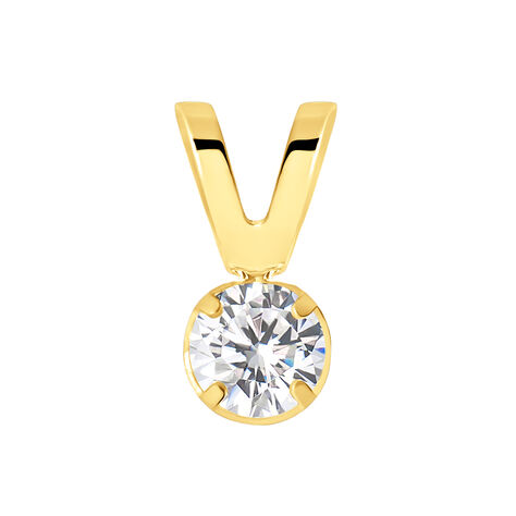 Pendente Punto Luce Poème Oro Giallo Cubic Zirconia - Ciondoli Donna | Stroili