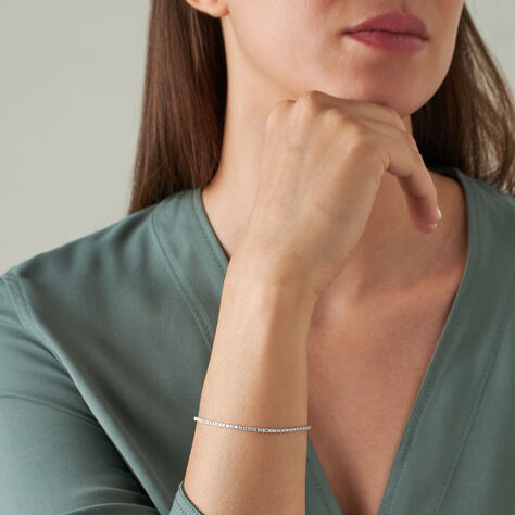 Bracciale Tennis Grace Oro Bianco Diamante - Bracciali Tennis Donna | Stroili