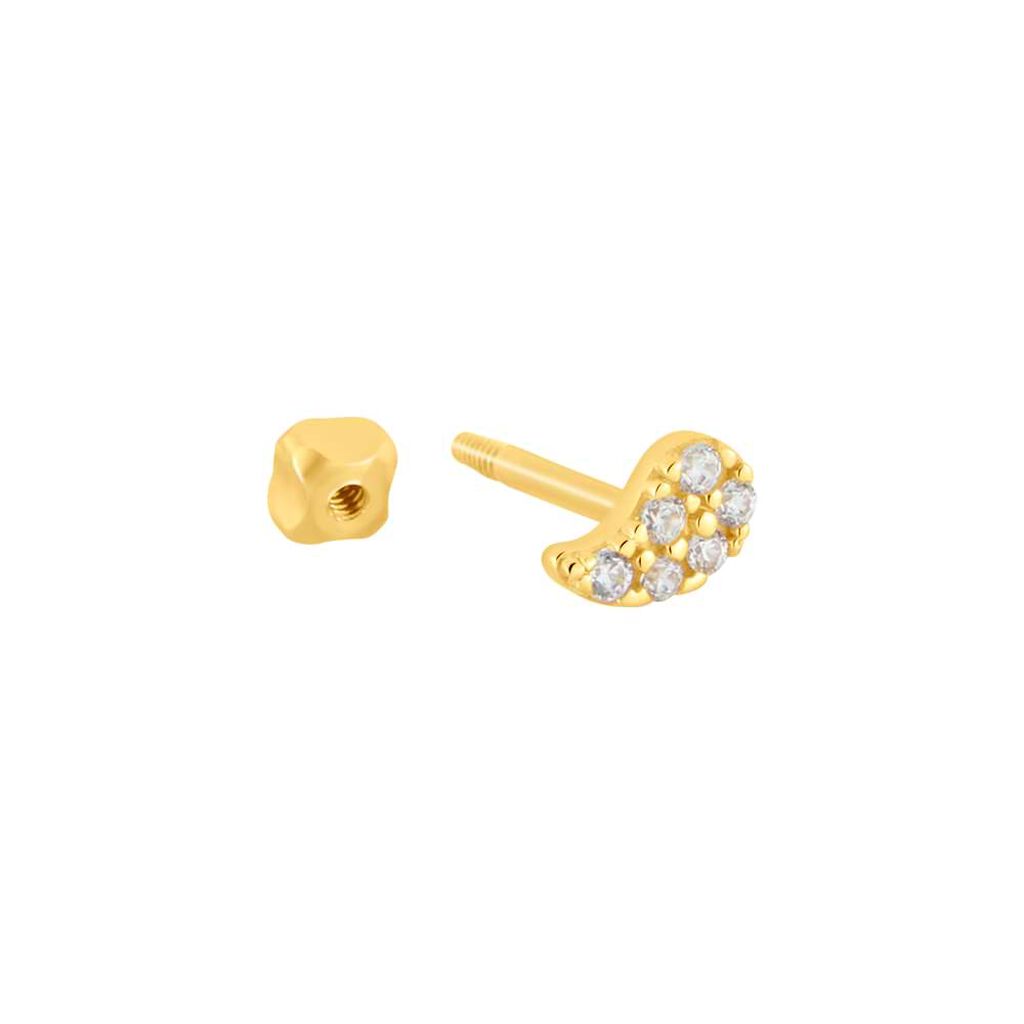 Piercing Orecchio Bon Ton Oro Giallo Cubic Zirconia - Piercing Orecchio Donna | Stroili