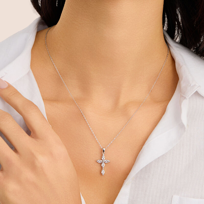 Collana Silver Elegance Argento Rodiato Cubic Zirconia - Collane Donna | Stroili