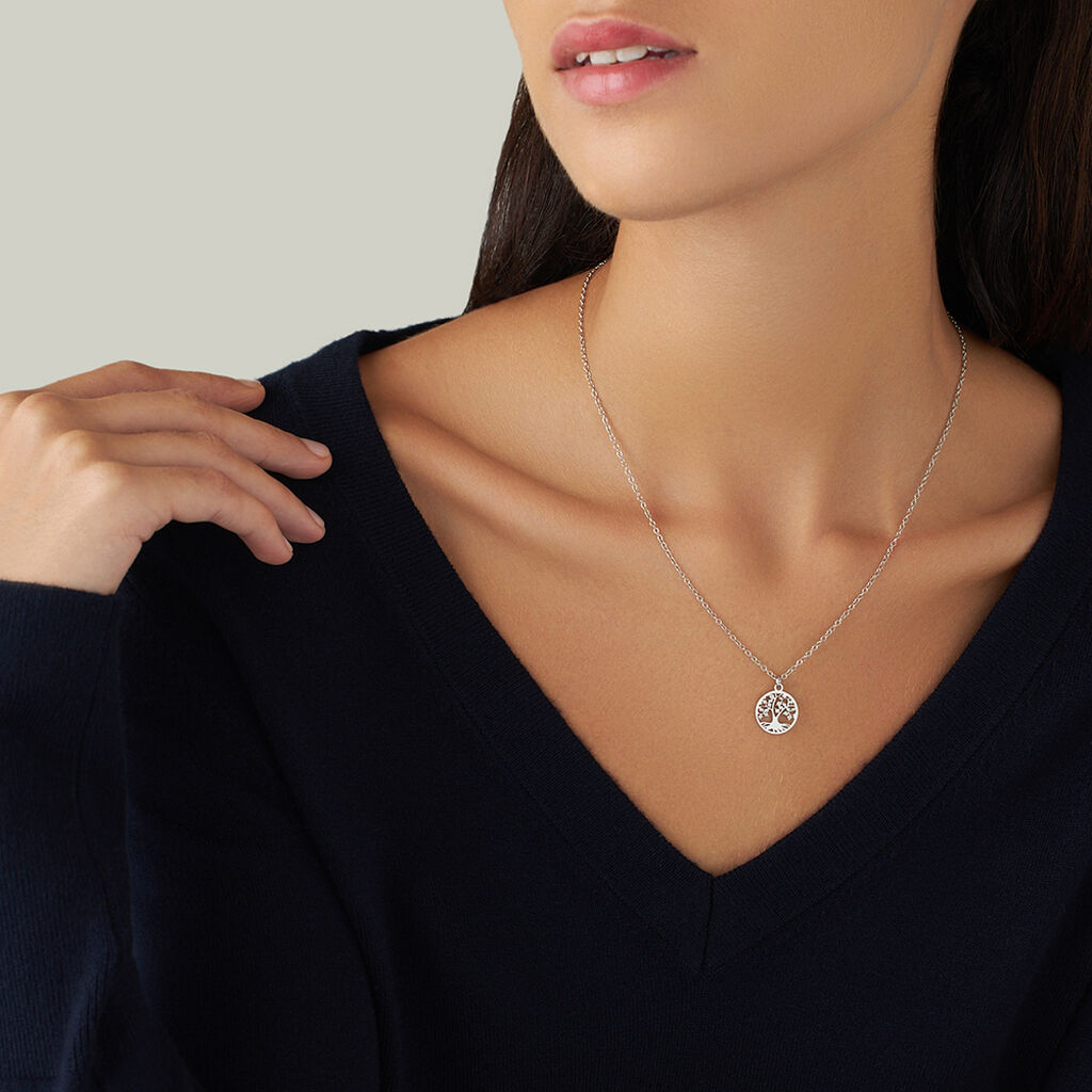 Collana Silver Collection Argento Rodiato - Collane Donna | Stroili