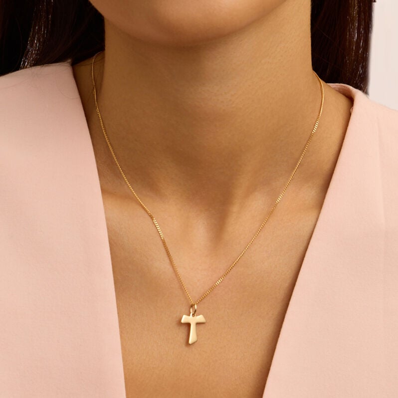Pendente Holy Oro Giallo - Ciondoli con Incisione Unisex | Stroili