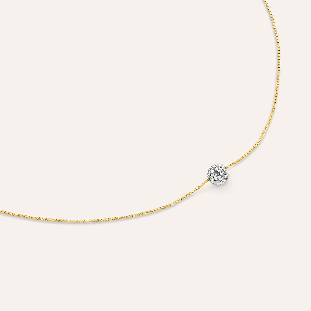 Bracciale Christelle Oro Giallo Cristallo