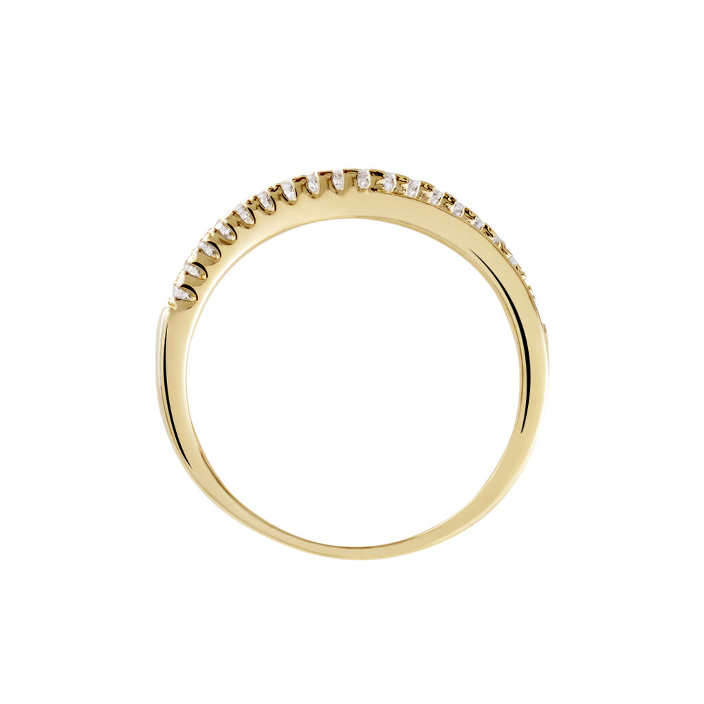 Anello Golden Dream Placcato Oro Giallo Cubic Zirconia - Anelli con Pietre Donna | Stroili