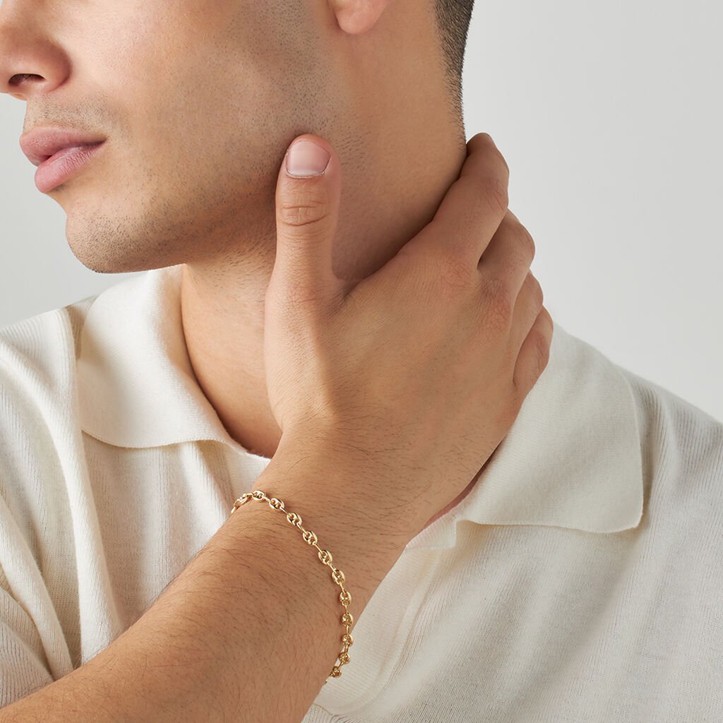 Bracciale Catena L'homme Or Oro Giallo - Bracciali Uomo | Stroili