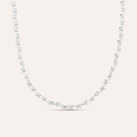 Collana Tennis Silver Elegance Argento Rodiato Cubic Zirconia - Collane Tennis Donna | Stroili