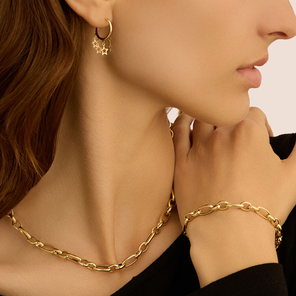 Orecchini A Cerchio Toujours Oro Giallo - Orecchini a Cerchio Donna | Stroili