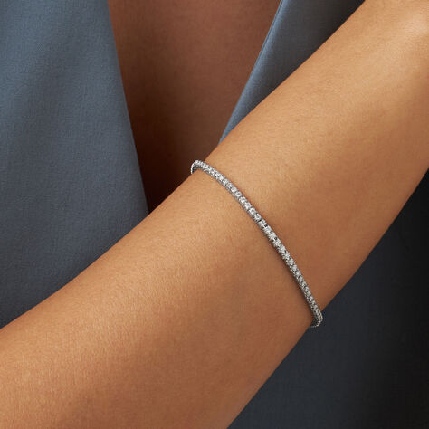 Bracciale Tennis Firmamenti Oro Bianco Diamante - Bracciali Tennis Donna | Stroili
