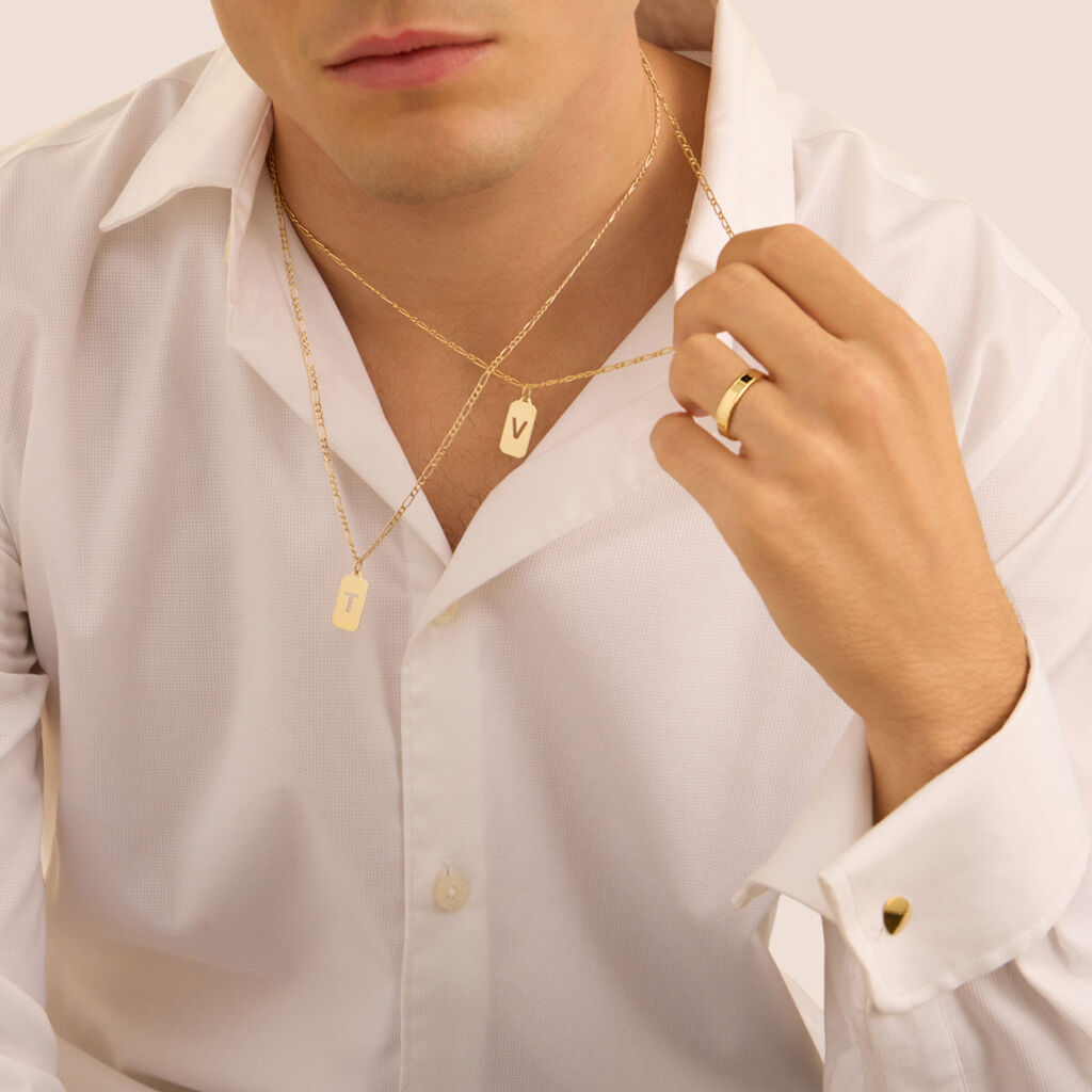 Gemelli L'homme Or Oro Giallo