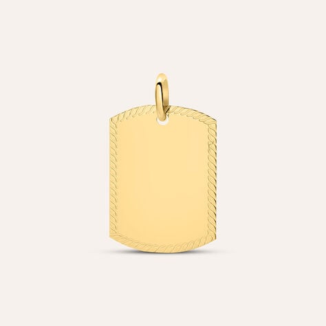 Pendente Poème Oro Giallo - Ciondoli con Incisione Donna | Stroili