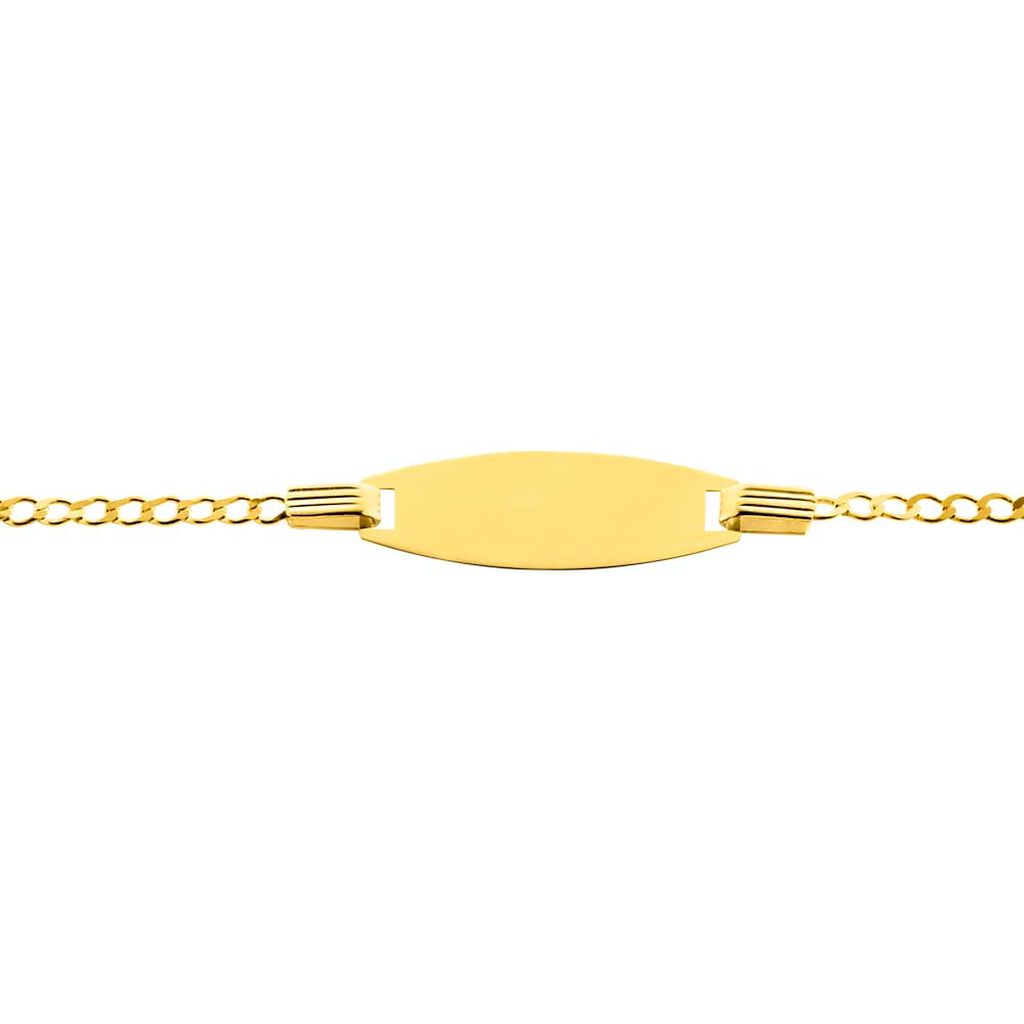 Bracciale Con Targhetta Holy Oro Giallo - Bracciali con Incisione Bambino | Stroili