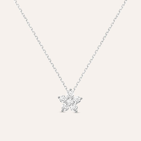 Collana Claire Oro Bianco Cubic Zirconia - Collane Donna | Stroili