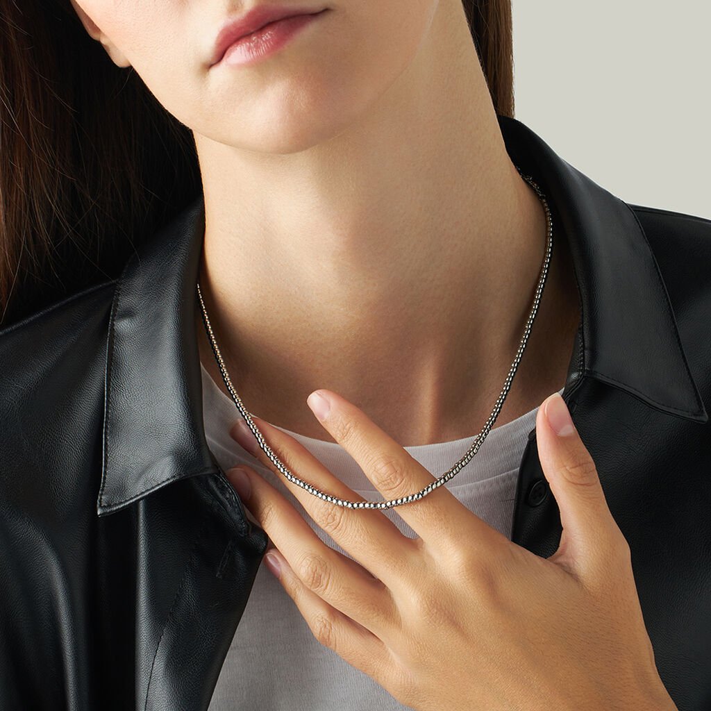 Collana Lady Code Acciaio - Collane Donna | Stroili