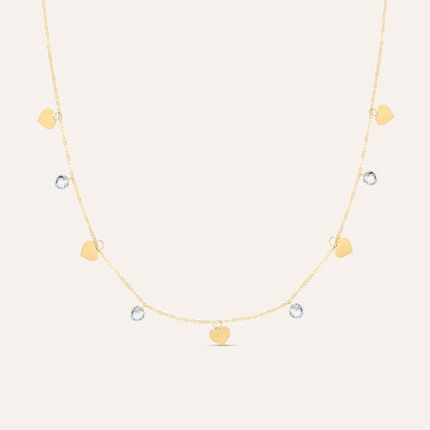 Collana Beverly Oro Giallo Cubic Zirconia - Collane Donna | Stroili