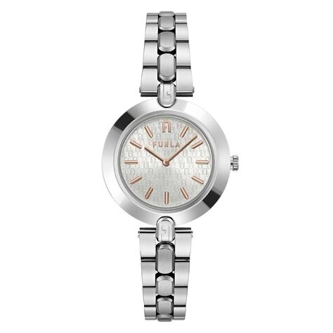 Orologio Al Quarzo Furla Logo Links Ww00002005l1 - Orologi solo Tempo Donna | Stroili
