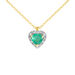 Collana Charlotte Oro Giallo Smeraldo Diamante - Collane Donna | Stroili