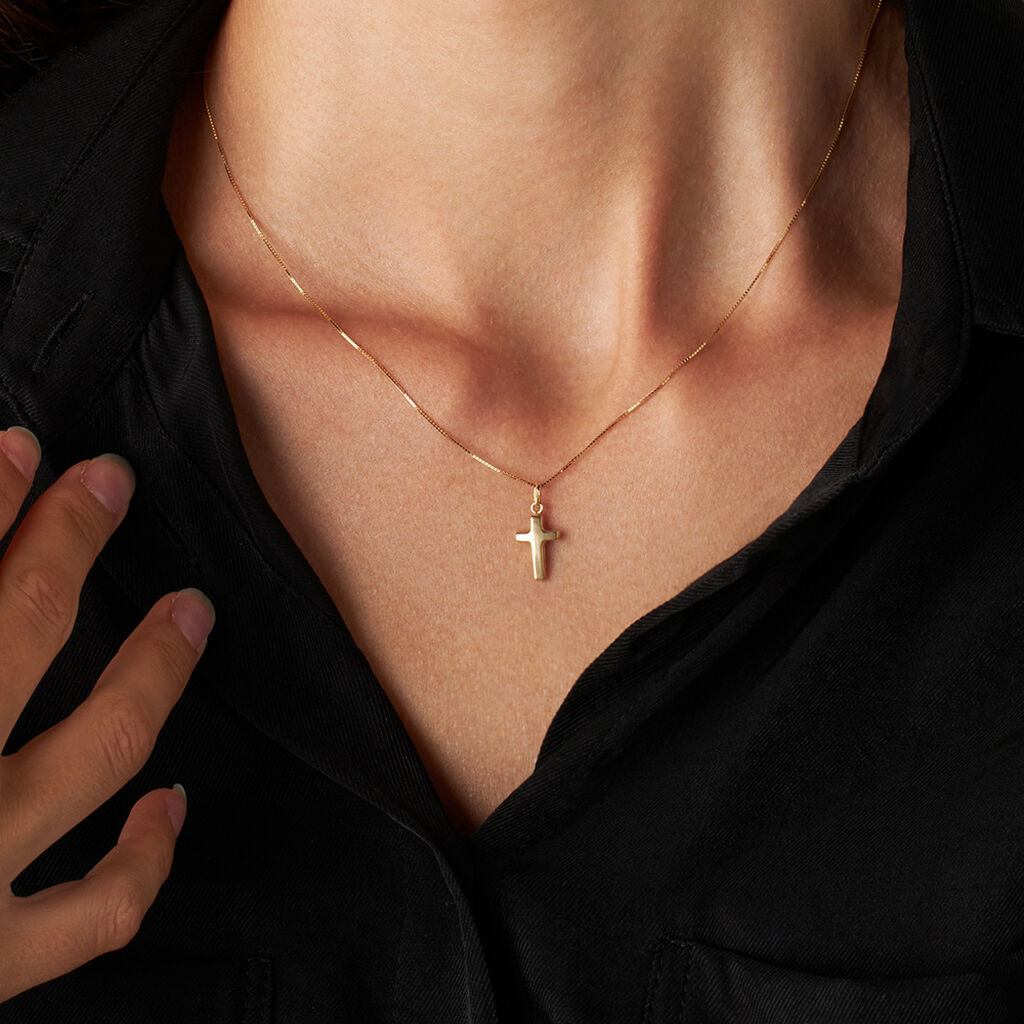 Pendente Holy Oro Giallo - Ciondoli con Incisione Unisex | Stroili