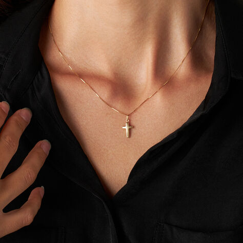 Pendente Holy Oro Giallo - Ciondoli con Incisione Unisex | Stroili