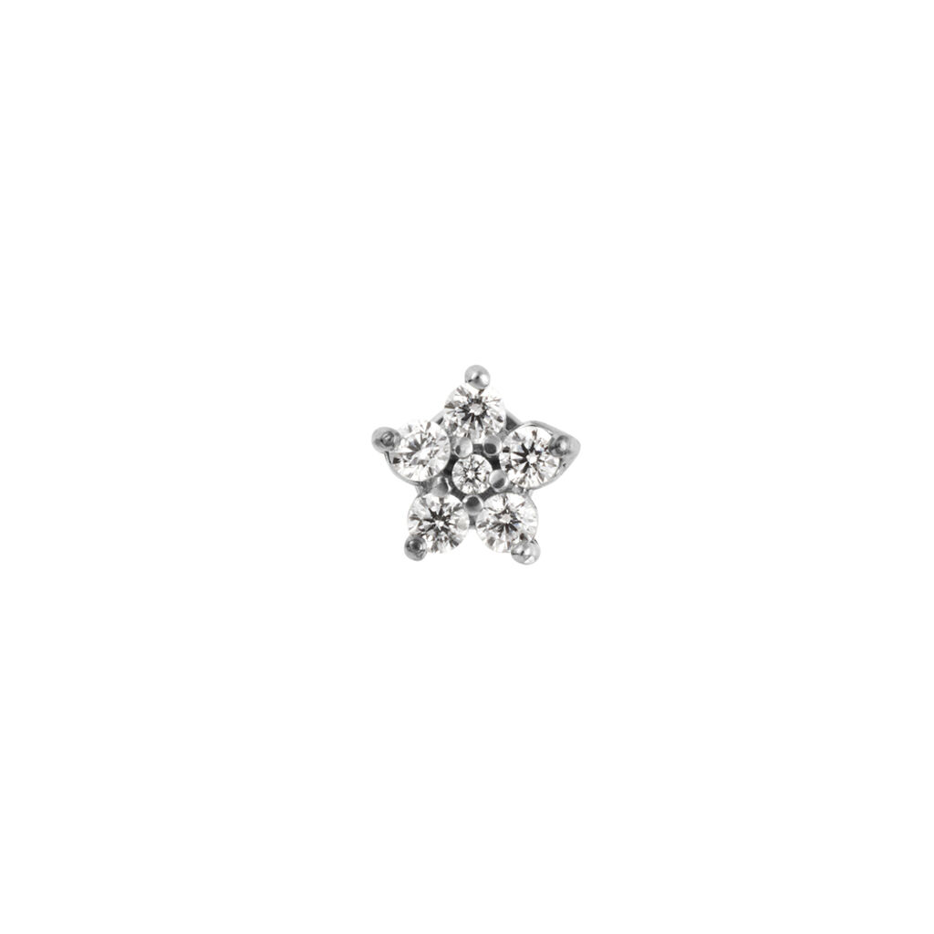 Piercing Orecchio Tragus Helix Conch Lady Code Acciaio Cristallo - Piercing Orecchio Donna | Stroili