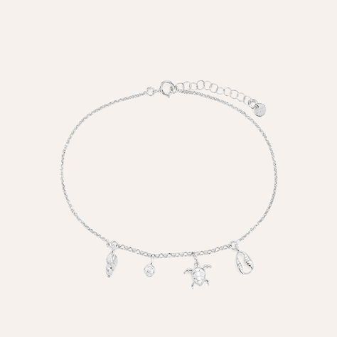 Cavigliera Silver Collection Argento Rodiato Cubic Zirconia - Cavigliere Donna | Stroili