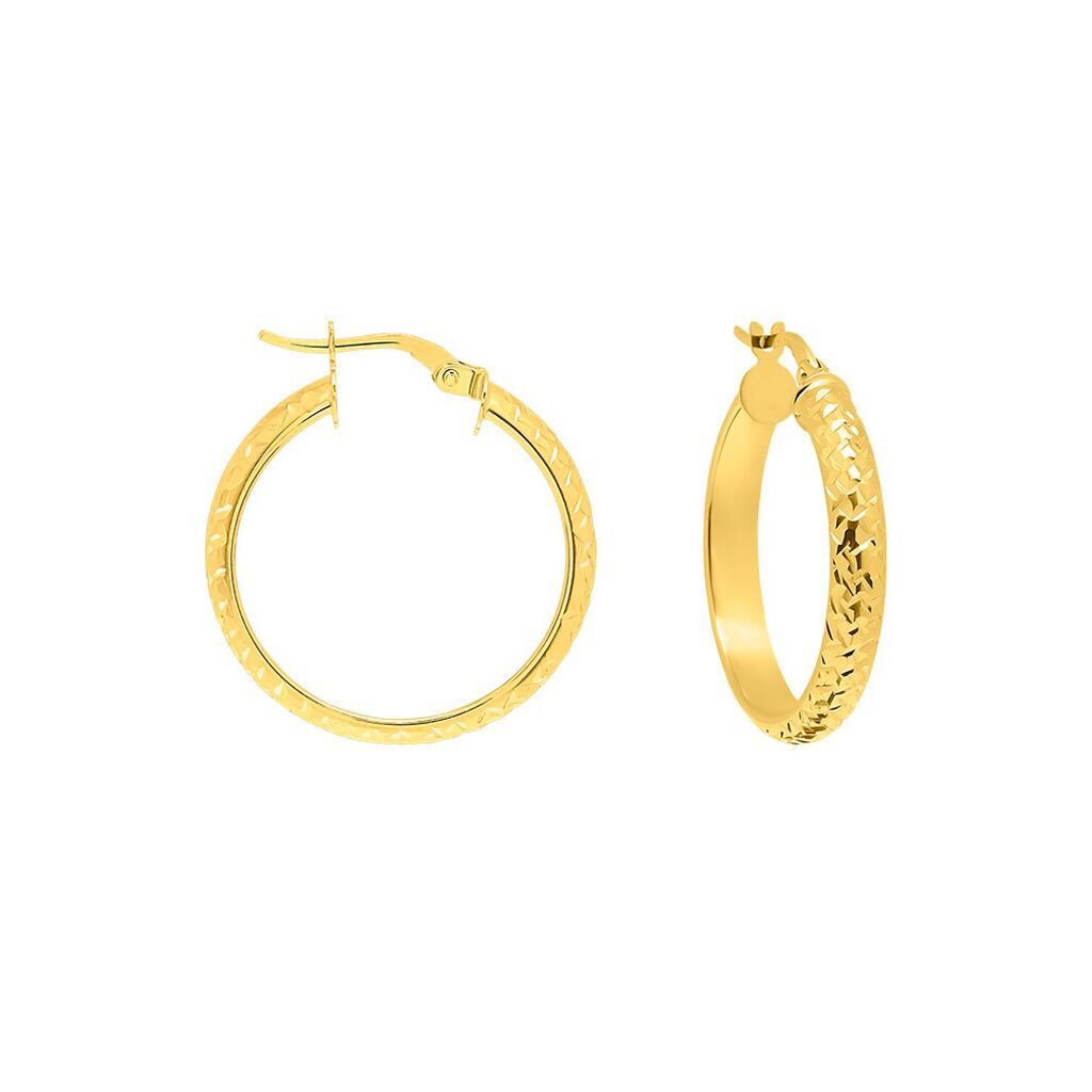 Orecchini A Cerchio Toujours Oro Giallo - Orecchini a Cerchio Donna | Stroili