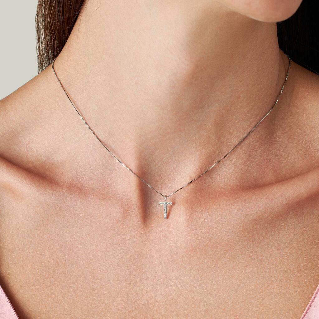 Collana Silver Moments Argento Rodiato Cubic Zirconia - Collane Donna | Stroili