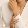 Bracciale Tennis Romantic Shine Metallo Cristallo