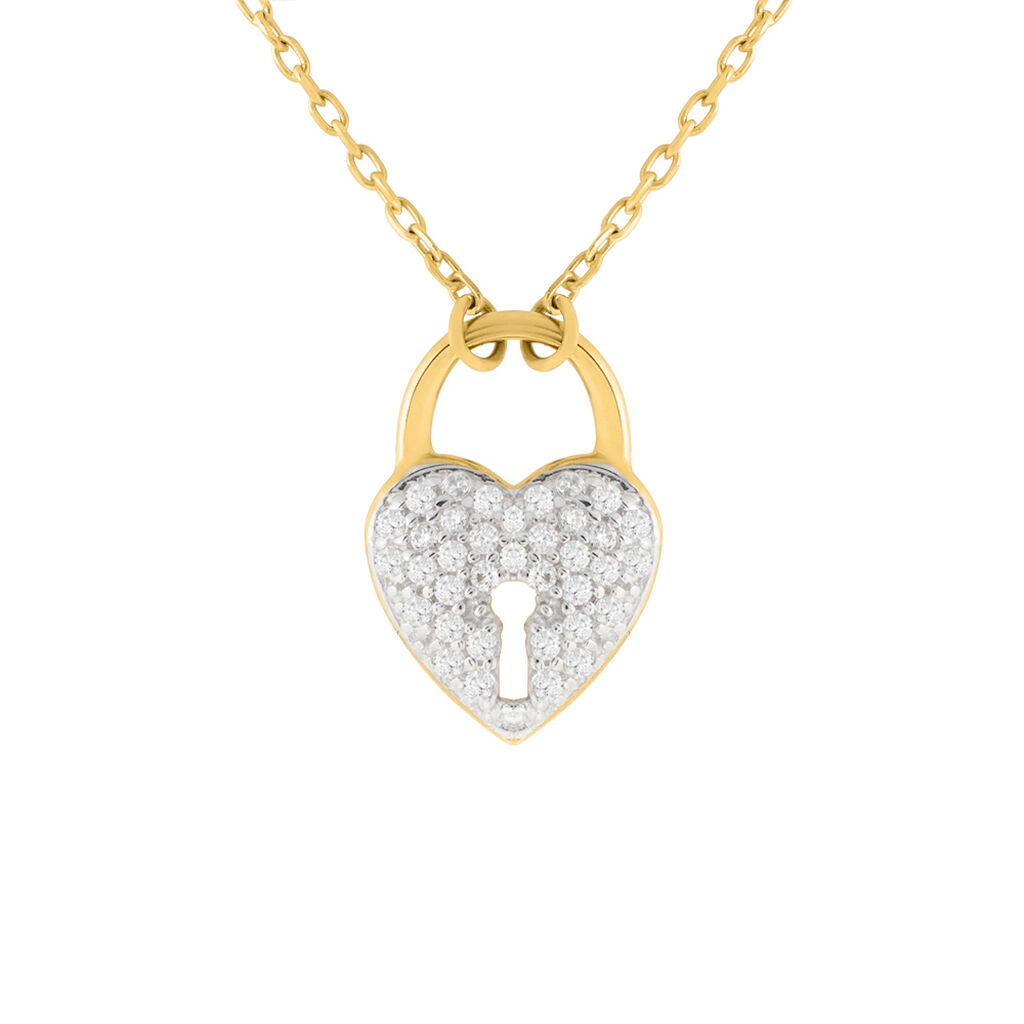 Collana Claire Oro Giallo Cubic Zirconia